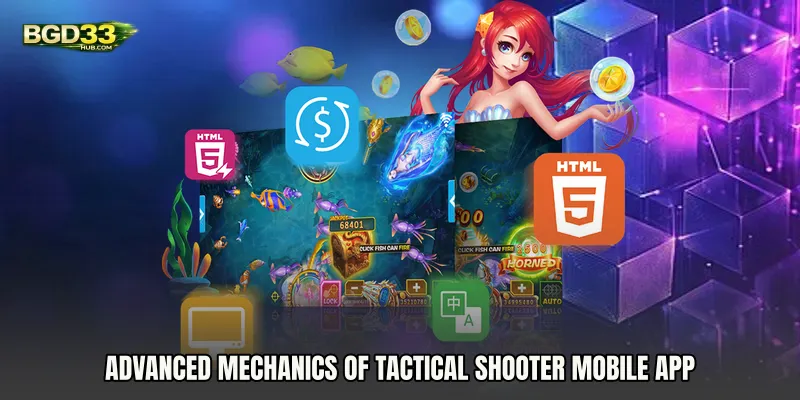 Advanced Mechanics of Tactical Shooter mobile app