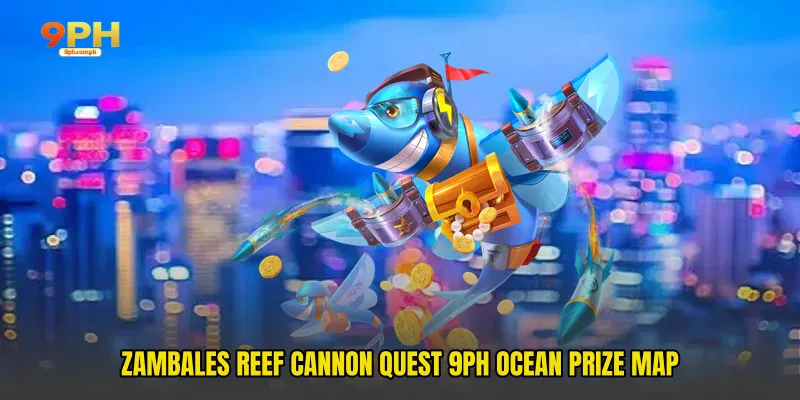 Zambales Reef Cannon Quest 9PH Ocean Prize Map